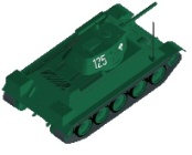T-34 Tank made with TrueSpace (2003)